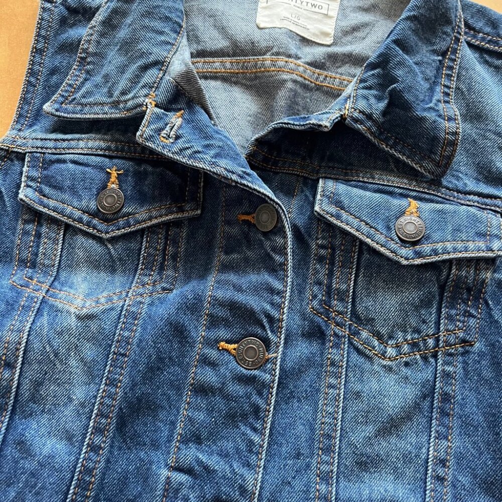 Ardene Blue Denim Vest - Picture 11 of 14